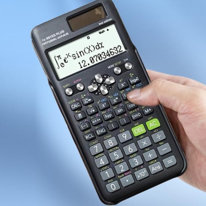 

TERMURAH - Kalkulator Scientific Casio FX-991ES PLUS Casio Kalkulator Calculator Scientific Kalkulator Ilmiah Kalkulator Sekolah Kalkulator Casio Scientific Calculator Casio Scientific