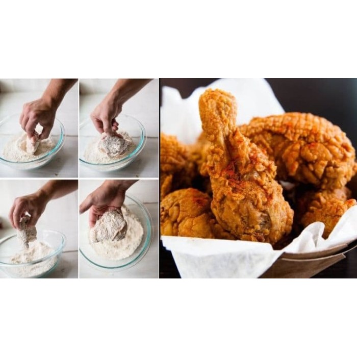 

TERBARU Tepung fried chicken 1kg / HALAL dan ada PIRT