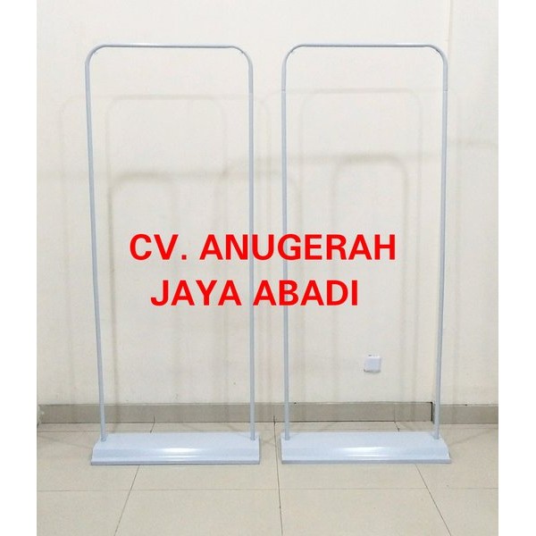 

Terlaris Door Frame Stand Banner 1 Sisi Uk 80X180 Luar Printing New