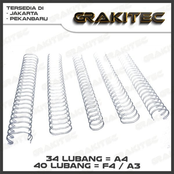 

Terlaris Ring Kawat Spiral Jilid Spiral Wire New