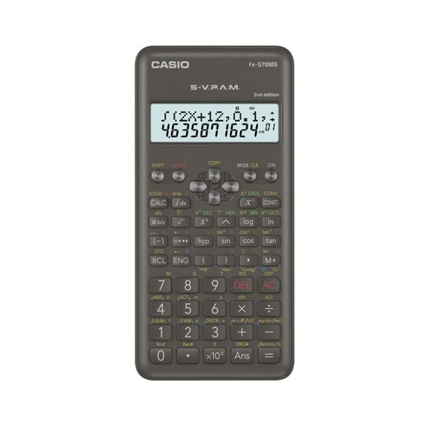 

Terlaris Casio Kalkulator Fx-570Ms Scientific Calculator Kuliah Sekolah Fx 570 New