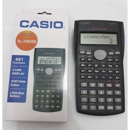 

Terlaris Kalkulator Ilmah Scientific Casio Fx-350Ms New