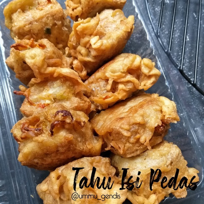 

Tahu isi pedas (10 pcs) TERBAIK