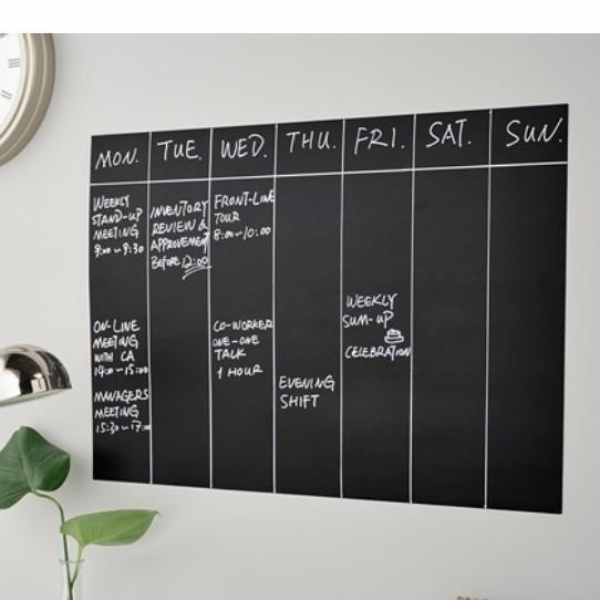 

Kea Papan Memo/Papan Media Tulis Kapur 50X70Cm Original_Hitam