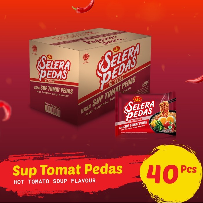 

Selera Pedas Sup Tomat Pedas (1 Ctn) READY STOK