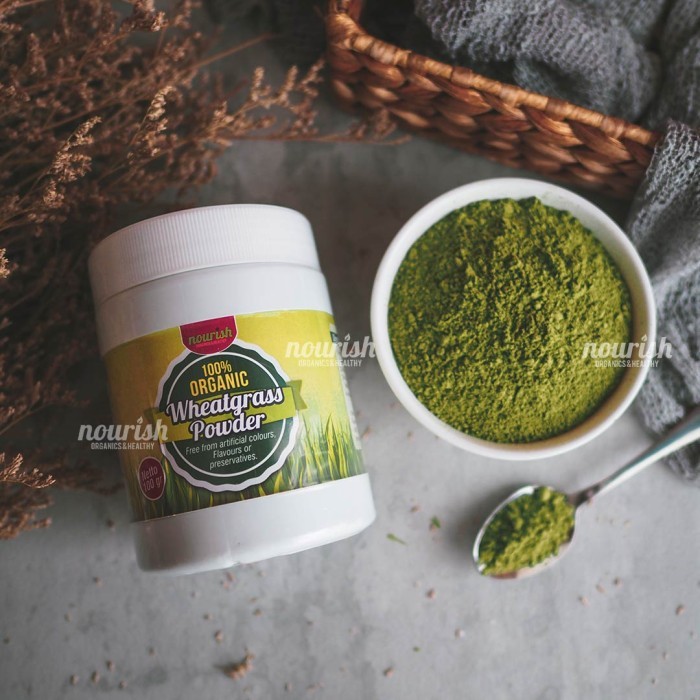 

Organic Wheatgrass Powder 100gr BERKUALITAS