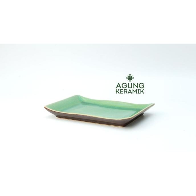 PIRING SUSHI AGUNG KERAMIK |PIRING SAJI TEMPURA CELADON