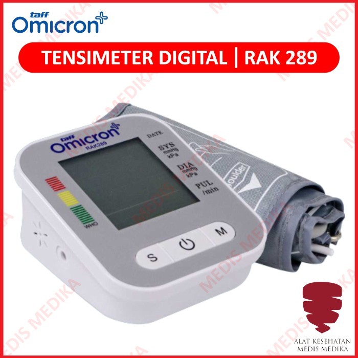 Tensimeter Digital Taff Omicron RAK 289 Alat Ukur Tensi Tekanan Darah