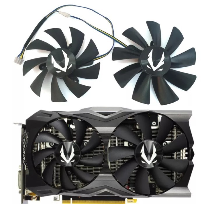 Fan Vga ZOTAC RTX 2070 mini GTX 1070 1080ti mini 87mm 100mm 4pin