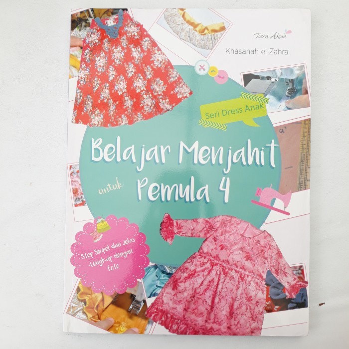 

PROMO! Buku panduan Belajar Menjahit untuk pemula 4 membuat baju dress anak