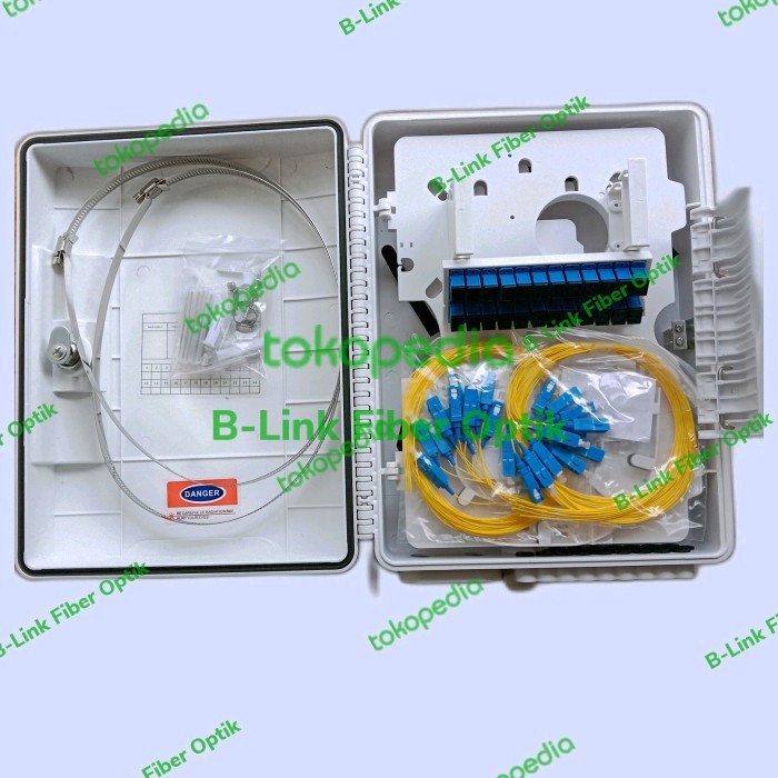 odp paz / odp 16 core to 24 core model paz lengkap adapter pigtail upc