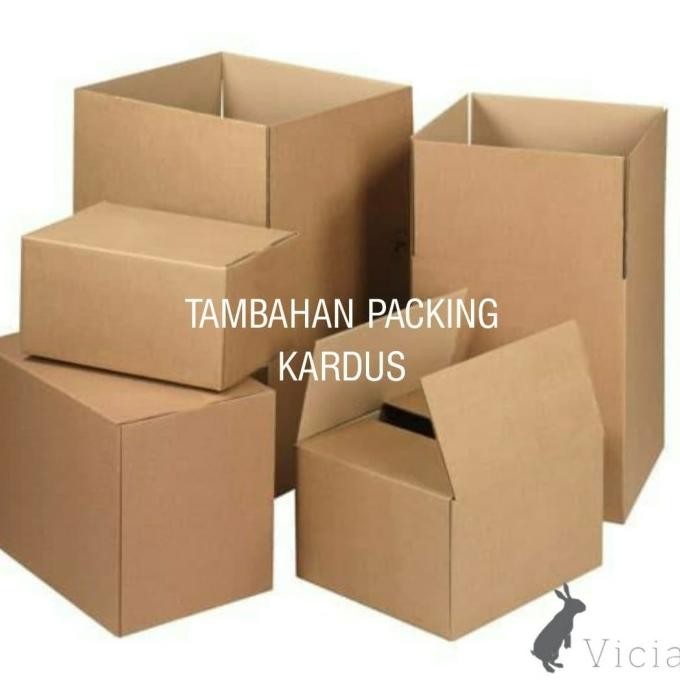 

pui KARDUS BOX Kotak Dus Tambahan Packing Agar Aman