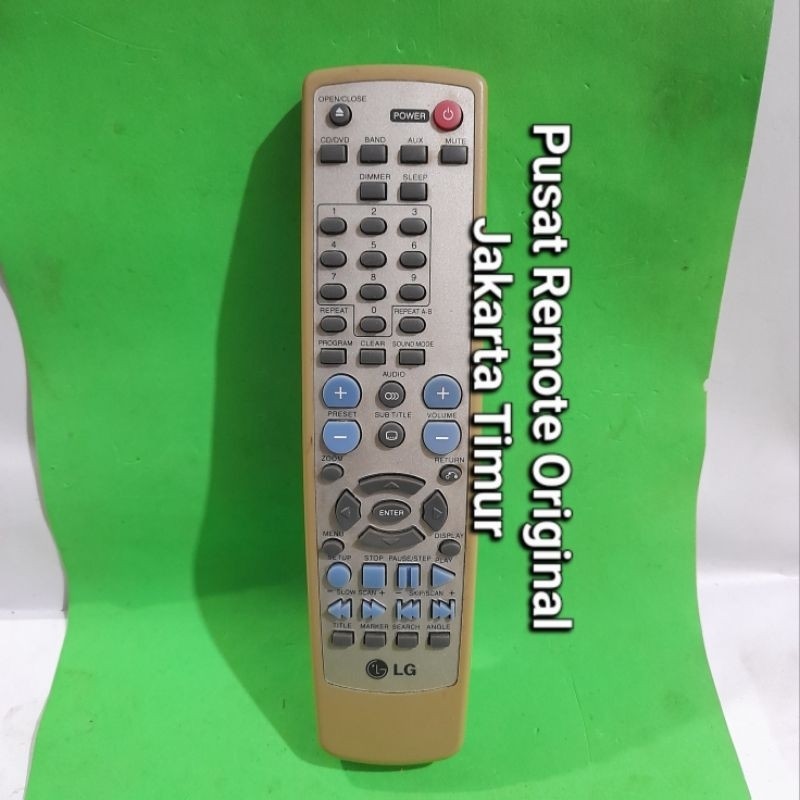 REMOTE REMOT DVD COMPO LG DIMMER ORIGINAL ASLI