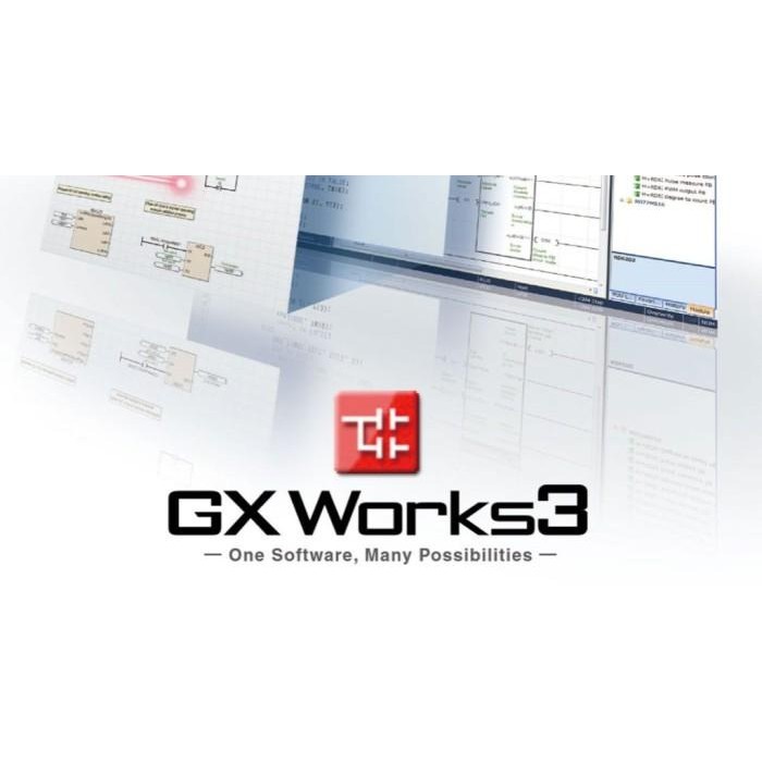 GX Works 2 - GX Works 3 Software Programming Mitsubishi (Support FX5U) Import Premium