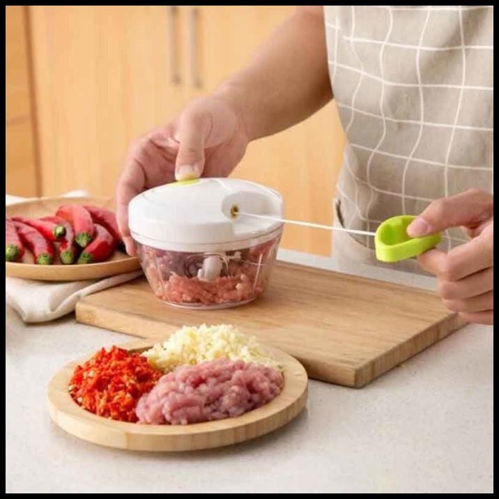 

Mini Cutter Q2 P-202 Full Set - Alat Multifungsi Cacah, Giling, P202