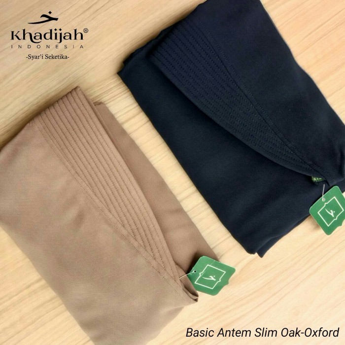 L - Basic Antem Slim Pet Splithand Khimar - Khadijah Indonesia #Ayranashwa #Khadijahindonesia Se01