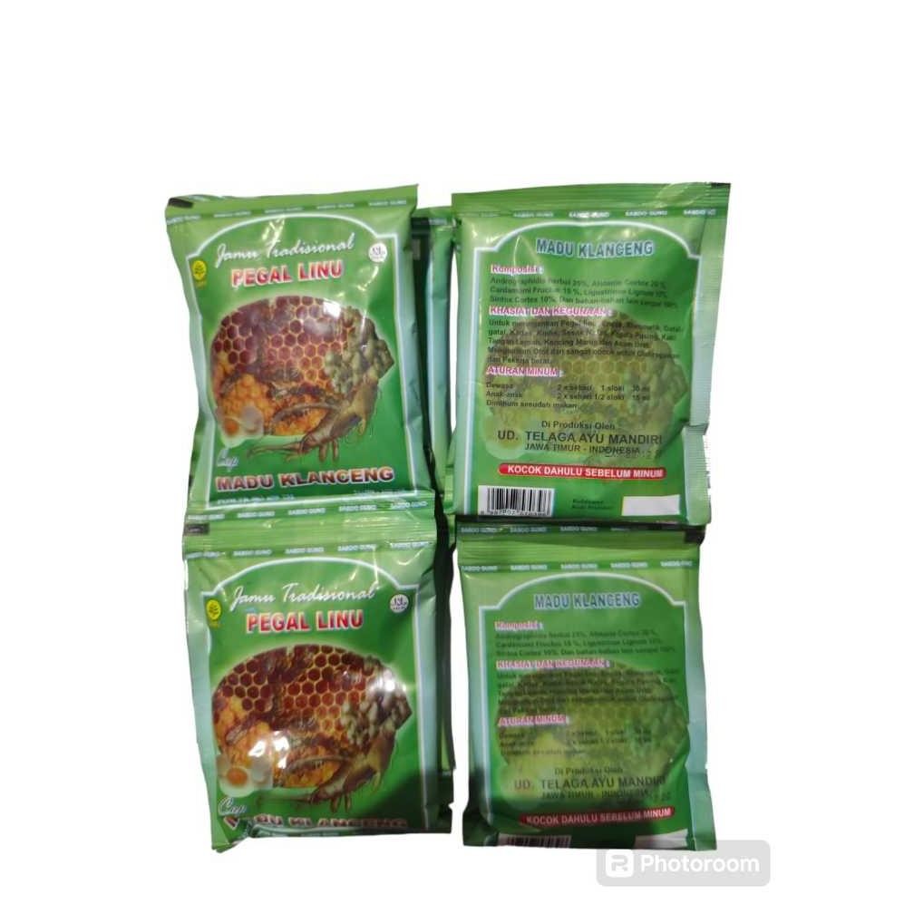 

Today COD Jamu Tradisional Cap Madu Klanceng Pegal Linu 100ml Per Pack (12pcs)