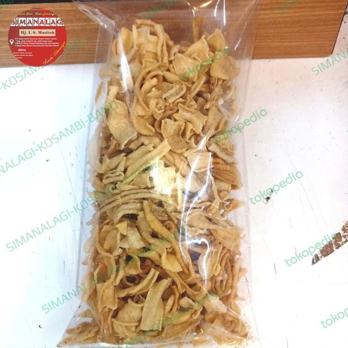 

READY STOCK KERIPIK USUS AYAM TANPA TEPUNG 200GR OLEH OLEH BANDUNG !!!!!