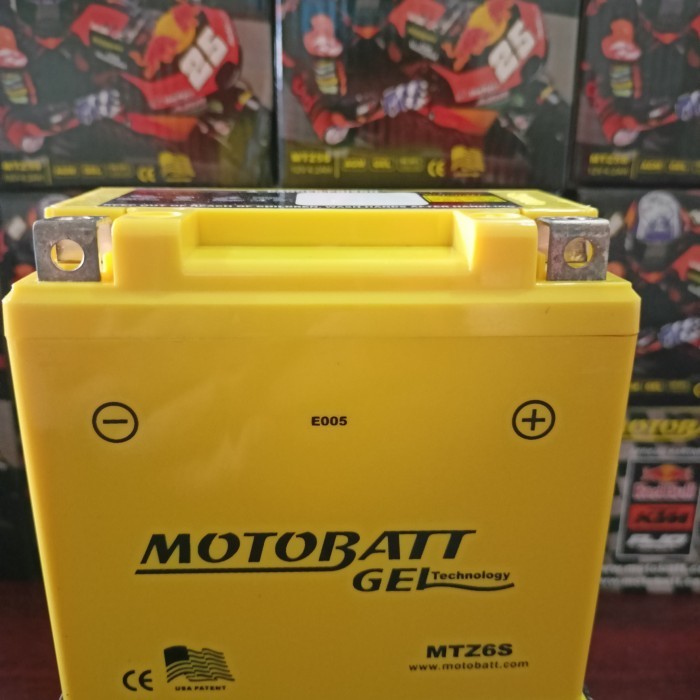 Aki Klx 150/ Motobatt Mtz6S Gel/ Gtz6V/ Gtz7S/ Aki Vario/ Aki Satria