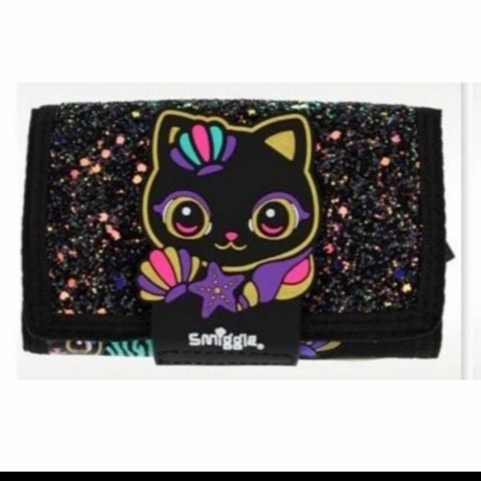 TERBARU Smiggle Backpack Hey Cat Black, lunch bag, dompet, botol minum/kado