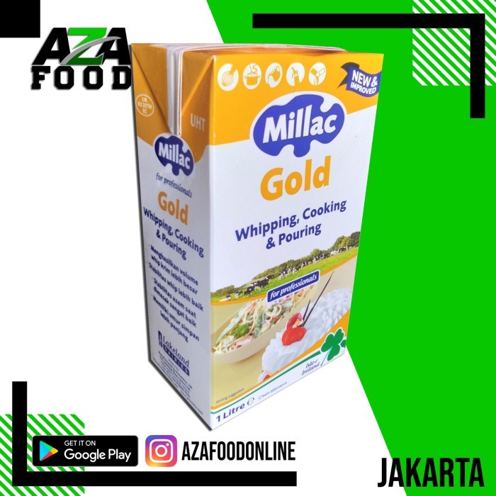 

HEMAT Millac Gold Whipping & Cooking Cream 1 Liter Kode 676