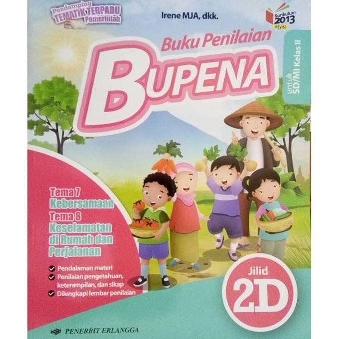 

BEST SELLER TEMATIK KELAS 2 BUPENA 2A, 2B, 2C & 2D ERLANGGA 2 A B C D