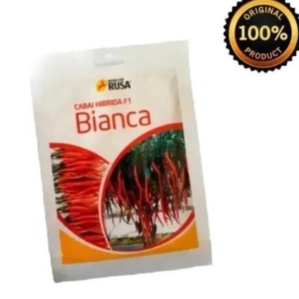 Bianca Kriting 10Gr BIbit Benih Cabai Cabe Keriting Merah Mengkilap Produk Original Pabrik