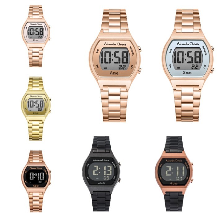 Jam Tangan Wanita Alexandre Christie Ac 9384 / Ac9384 Rantai Obral