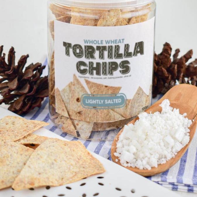 

TERBARU WHOLE WHEAT TORTILLA CHIPS 100 GR !!!!!