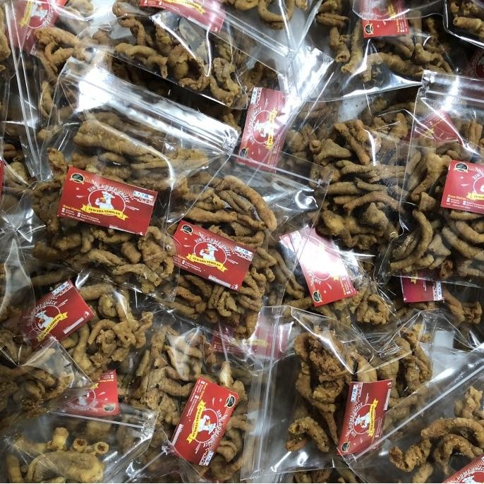 

NEW PRODUK KRIPIK USUS PAKET USAHA BERATKEMASAN 55 GRAM 50 BUNGKUS !!!!!