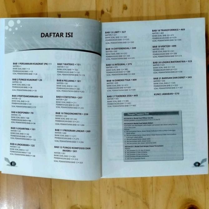 

BUKU THE KING DRILLING 2000 SOAL MATEMATIKA SMA KLAS X,XI,XII