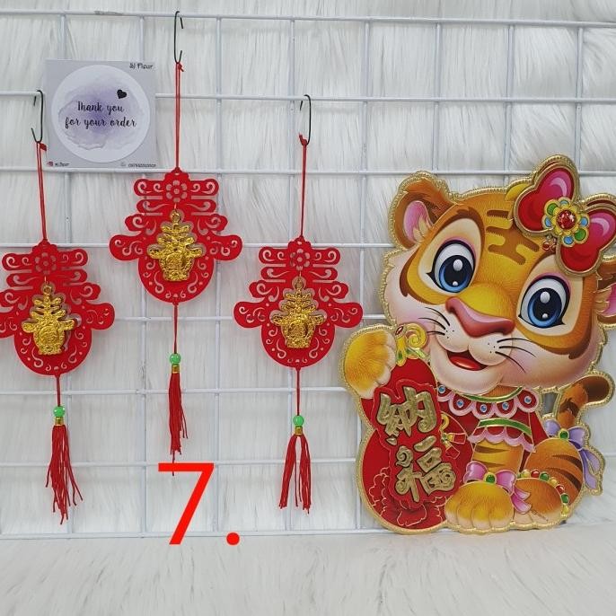 

Sale! Aksesoris hiasan imlek gantungan pintu pohon chinese new year dekor 35