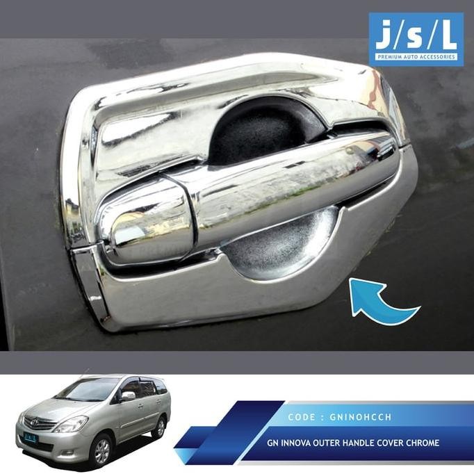 KIJANG INNOVA OUTER HANDLE COVER CHROME / AKSESORIS KIJANG INNOVA TERMURAH