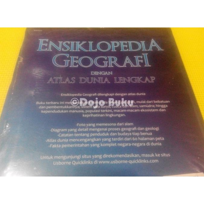 

Ensiklopedia Geografi dengan Atlas Dunia Lengkap