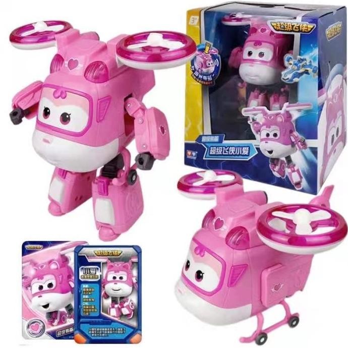 SUPER DEFORMED FIGURE Super Wings Supercharge Original Auldey Jett | Paul | Dizzy | Astra |
