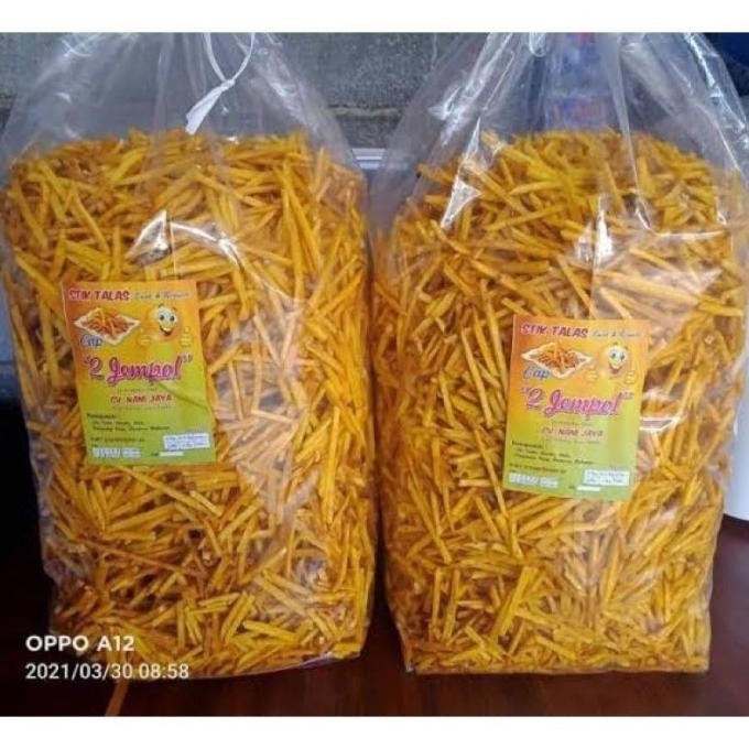 

TERBARU STIK TALAS PREMIUM (KUNING / ASIN) 1 KG !!!!!