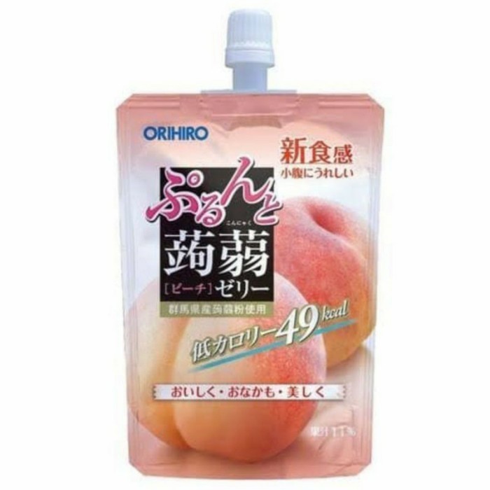 

130Gr Hiro Peach Onjac Jelly Onyau Jelly Raa Buah Peri