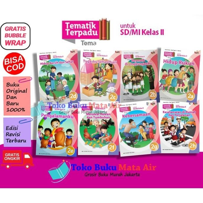 

PAKET TEMATIK 1 TAHUN SD/MI KELAS II - IRENE ERLANGGA K13N