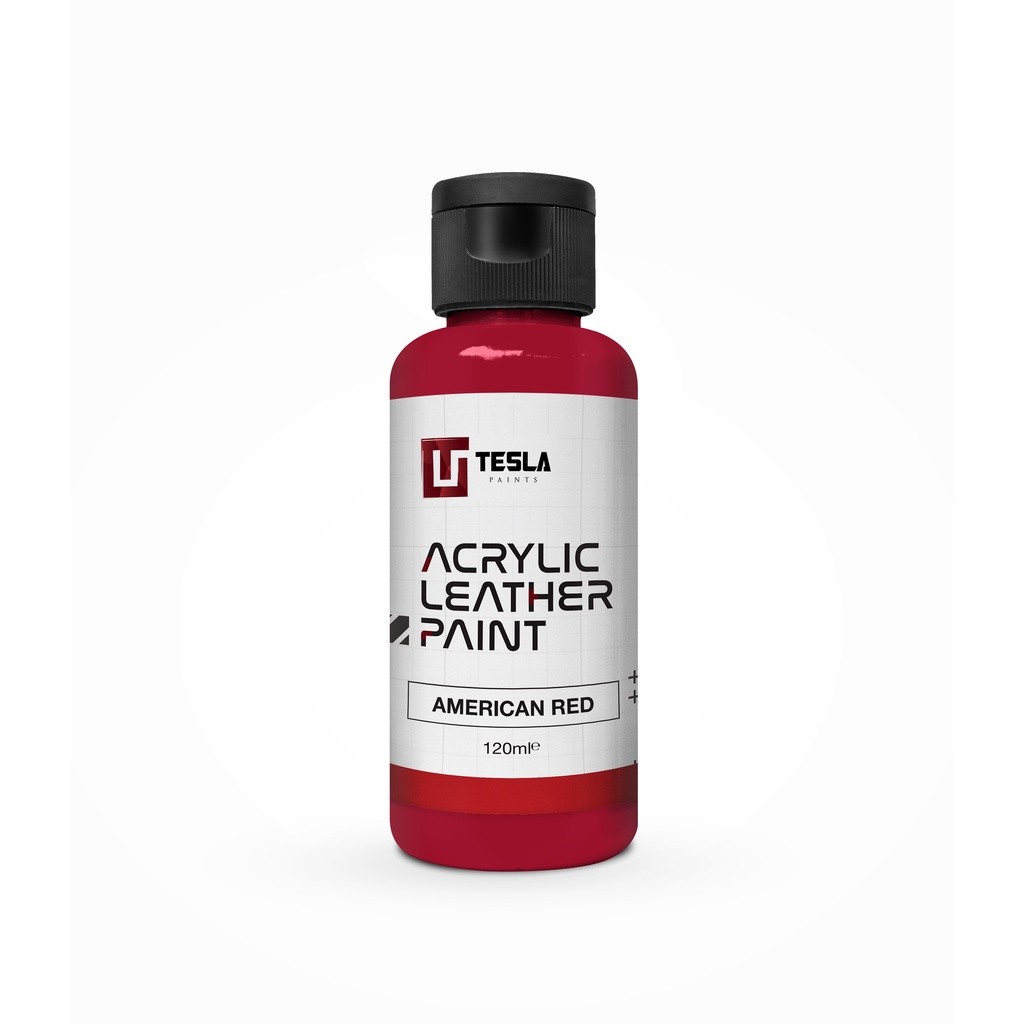 

ACRYLIC LEATHER PAINT - 120ML - AMERICAN RED