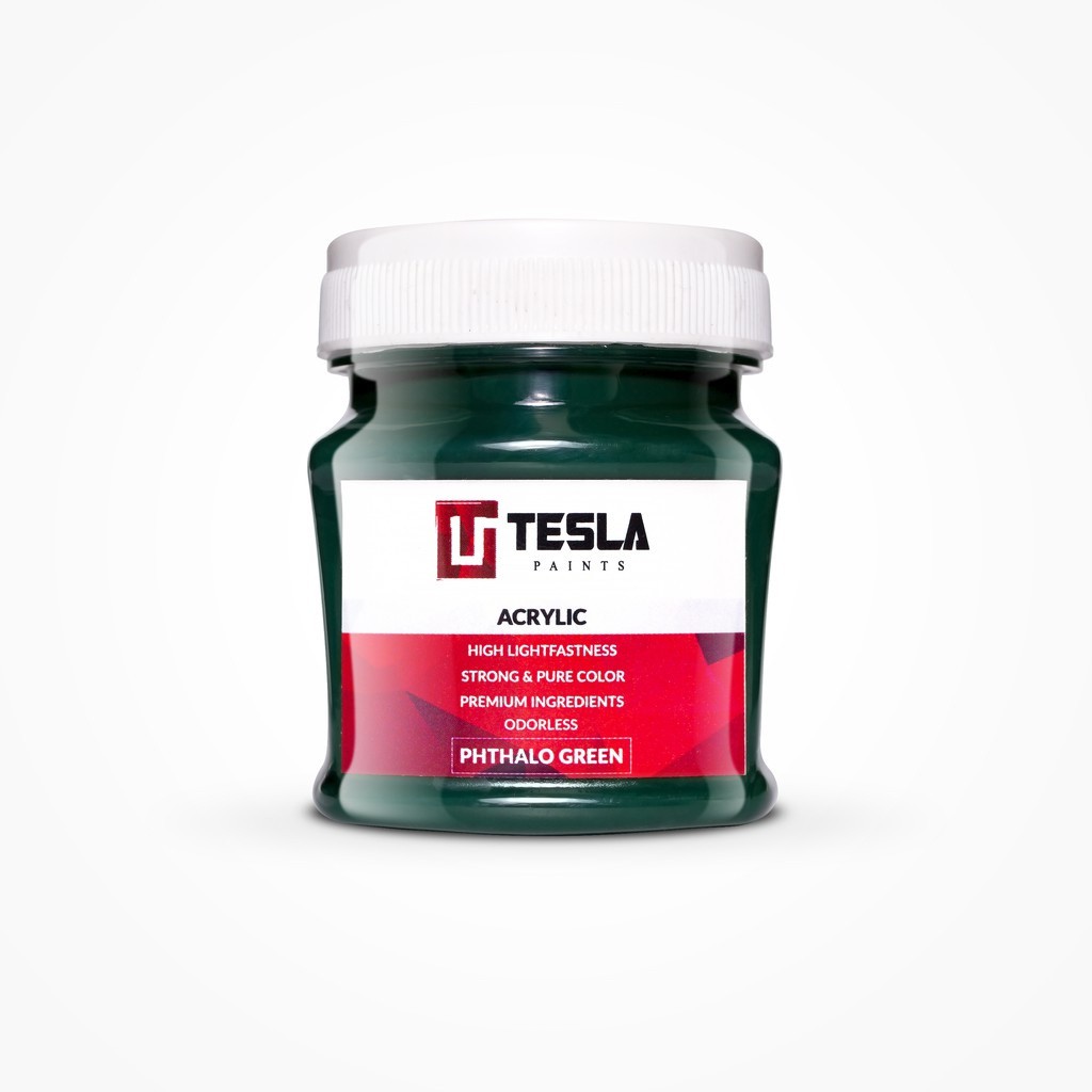 

TESLA PAINTS - 125ML - PHTHALO GREEN