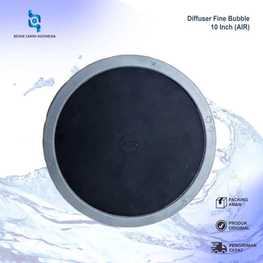 aerator kolam fine bubble diffuser untuk aerasi Tambak/Kolam bioflok - 10 inch