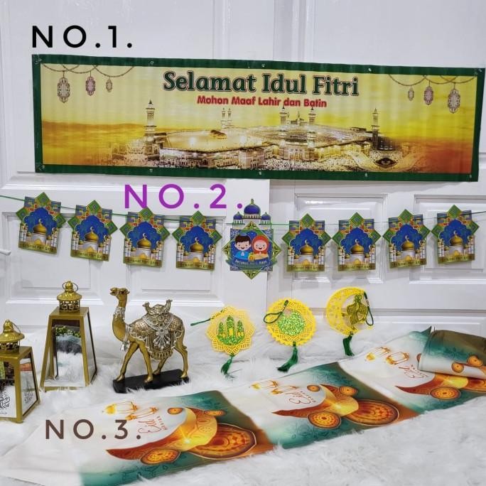 

Sale! Dekorasi Aksesoris Sarung Bantal Tatakan Meja Lebaran Idul Fitri