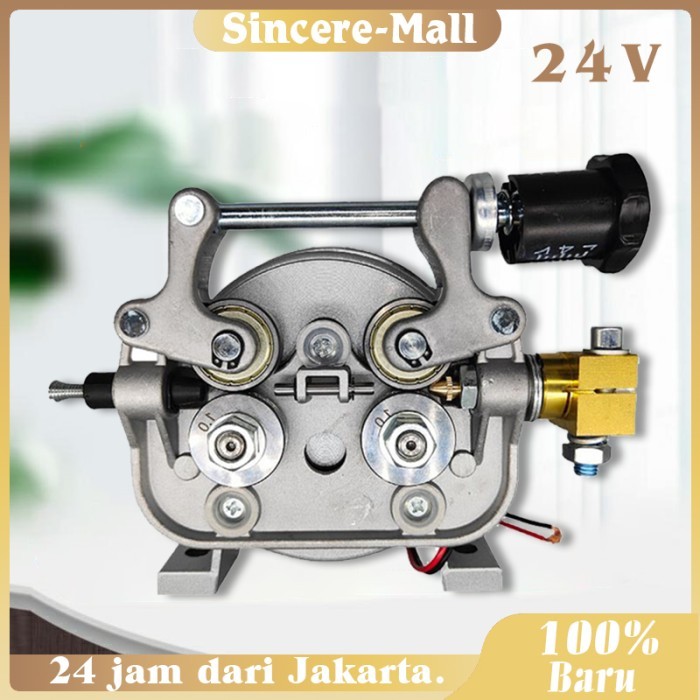 Wire Feed Assembly 24V Wire Feeder Motor Dual Drive Untuk Las Alat Welding Wire Feeder