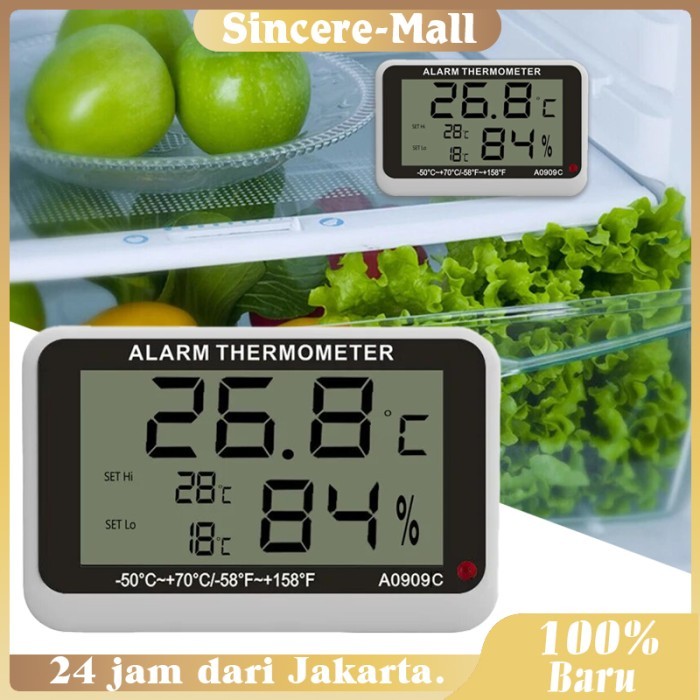 Termometer Ruangan Freezer Digital Kulkas Termometer Kulkas Digital