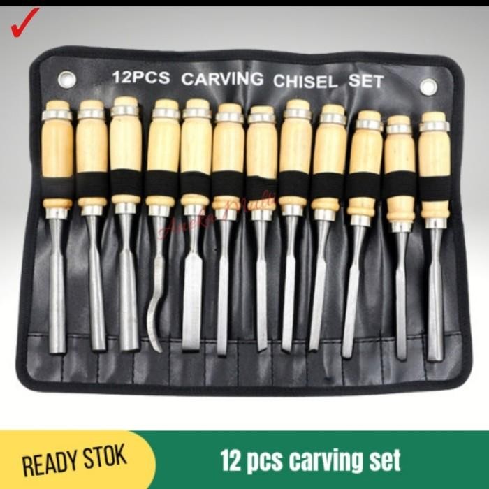 

Besttools Set Pisau Ukir Pahat Kayu 12 In 1 Wood Carving Ary Chisel