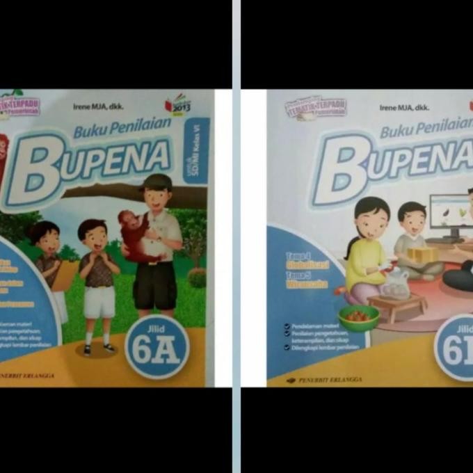 

bupena 6A&6B untuk SD kelas 6 K13N