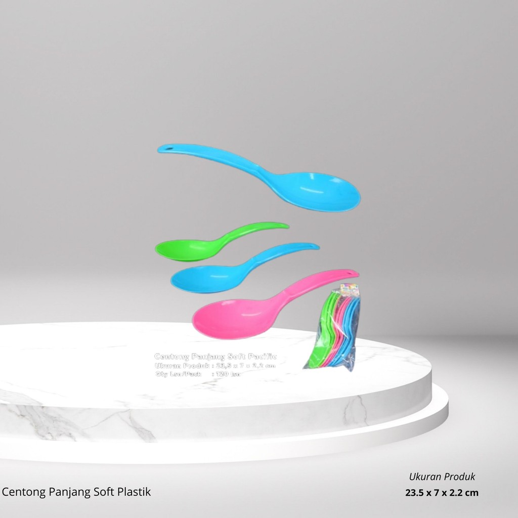 Centong Panjang Soft Plastik Perabot Plastik Dapur