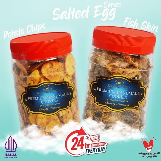 

NEW PRODUK SALTED EGG POTATO CHIPS | KRISMA FOOD !!!!!