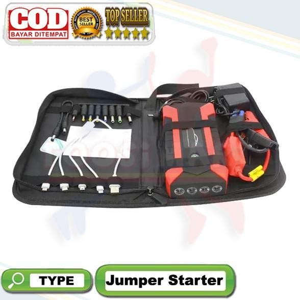 Jump Starter - Jumper Starter Aki Mobil Powerbank Portable 12000Mah
