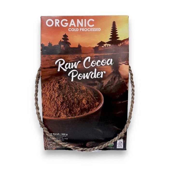 

RAW COCOA POWDER ORGANIC COLD PROCESSED CAU CHOCOLATES